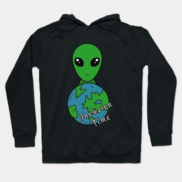 Alien Invasion Hoodie by Look Happy